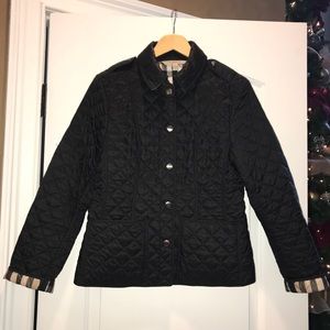Burberry black jacket